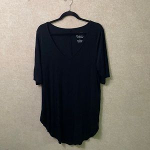 Torrid Super Soft Black Tunic
